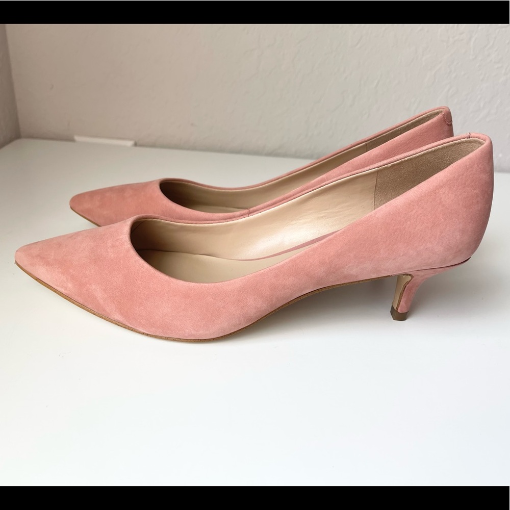 Aldo Rose Suede Low Heel